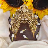 Vriksham South Indian AD Stone Peacock & Lakshmi Armlet-G22049