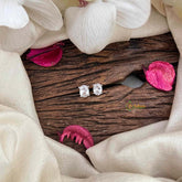 Vriksham Premium Oval Shape American Diamond Stud-G21596