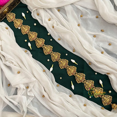13 Segment Laxmi Chotli For Bridal Hair Styling With Jhumka Jad Billai-Vriksham-G22766