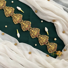 13 Segment Laxmi Chotli For Bridal Hair Styling With Jhumka Jad Billai-Vriksham-G22766