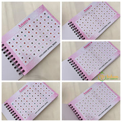 Fancy Cocktail Sticker Bindi Book-Ananya-BB155