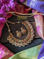 Loreal Pearl Gold Look alike Kemp Choker-G470