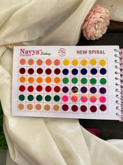 Plain Color Bindi Book-Big Size-Navya Short-BB029