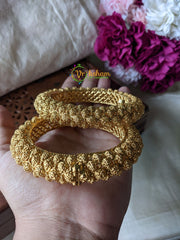 Gold Look Alike Openable Bangles -G2011
