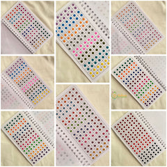 Vriksham Plain & Stone Round Bindi Book (8)-BB223