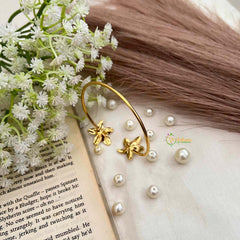 Vriksham Classic Sun Flower Style Open-Style Bracelet-G21895