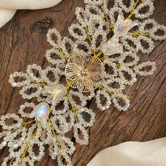 Vriksham Pearls Bun Juda Bridal Brooch for Hairstyle-H901