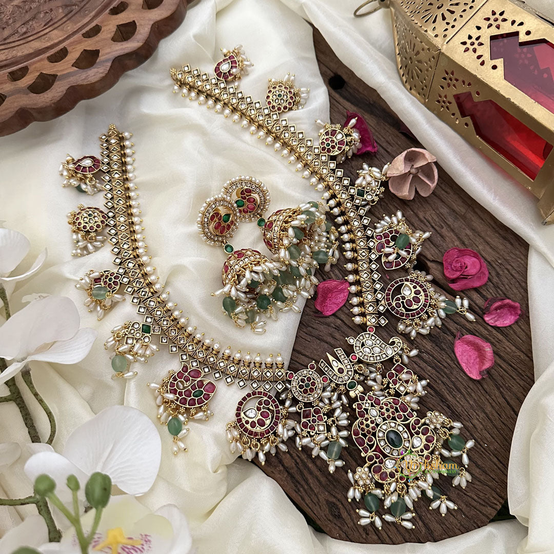 Vriksham Exquisite Nita Ambani Long Guttapusalu-G16169