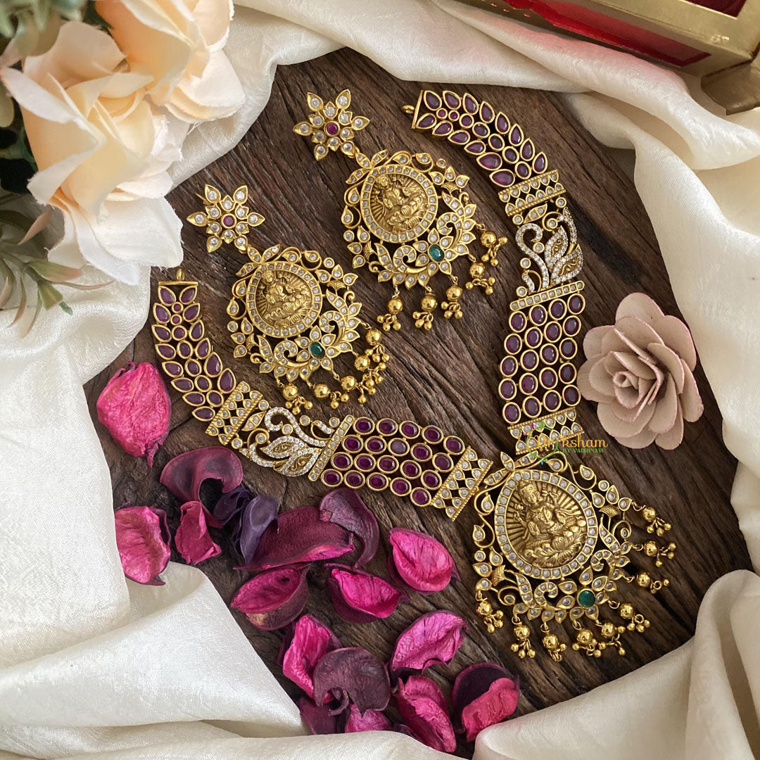 Precious Kemp and AD Stone Temple Neckpiece -G2227