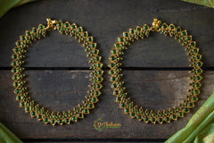 Green Kemp Anklets-G545