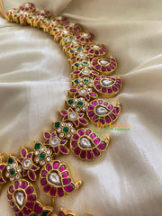 Precious Jadau Kundan Removable Pendant Neckpiece 2-J301