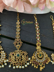 Premium AD stone Maang Tikka -G2590