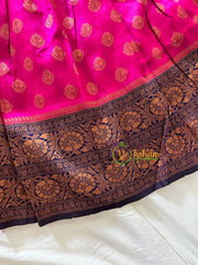 draft Pink with Blue Indian Traditional Girls Lehenga-VS912 (Copy)