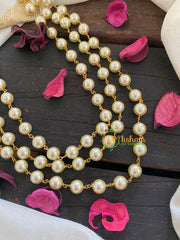 Three Layered Pearl Malai-P018