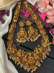 Intricate Antique Temple Lakshmi Haram -G2598
