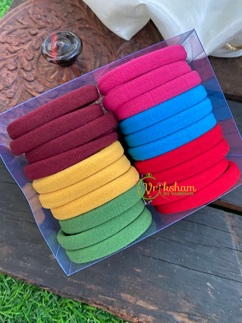 Daily Wear Plain Hair bands-Light and Dark-H011