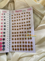 Cocktail Stone Bridal Bindi Book-Navya Suhag-BB065