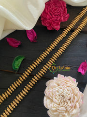 Elegant Gold Look Alike Thin Anklets  -G9004
