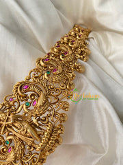 Sri Krishna Hipbelt–Gold Look alike Temple Hipbelt-G4676