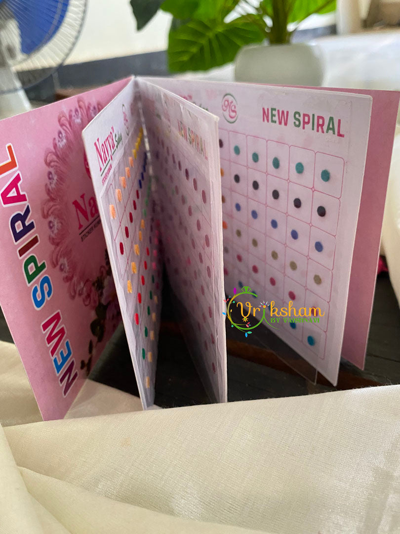 Plain Sticker Bindi Book-Small Size-Navya Short-BB032