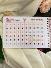Plain Sticker Bindi Book-Small Size-Navya Short-BB032