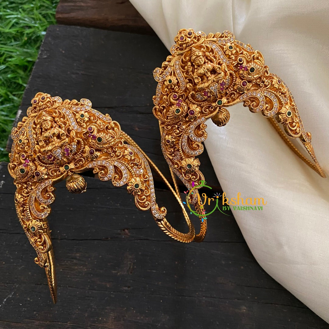 Traditional Antique Lakshmi Vangi-Temple Armlet -G3082