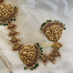 Antique Lakshmi Jada Billai Bridal Hair Accessory-G5858