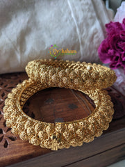 Gold Look Alike Openable Bangles -G2011